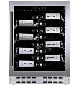 מקרר יין אינטגרלי Dunavox DAUF-40.138SS
