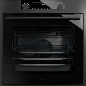 תנור בנוי 60 פירוליטי אסקו OP8687B-BLACK STEEL