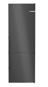 זוג מקררים 70 ס"מ נירוסטה שחורה מוברשת בוש KGN49VXCT