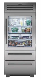 מקרר/מקפיא 91 ס”מ דלת זכ' ICBPRO3650G - SUB-ZERO PRO