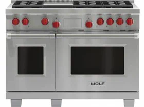 תנור כפול משולב כיריים וטפאניאקי 122 ס”מ ICBDF48650G-WOLF