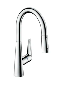 ברז מטבח נשלף טאליס S סלקט 200 כרום 72813000 HANSGROHE