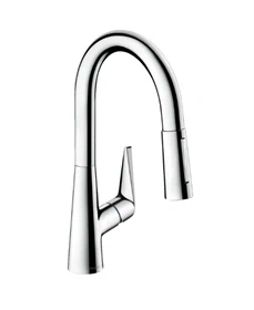 ברז מטבח נשלף S 160 טאליס כרום 73850000 HANSGROHE