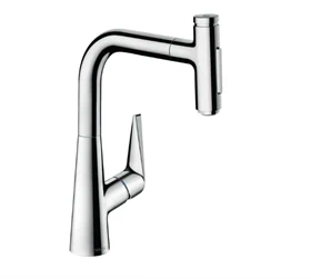 ברז מטבח נשלף טאליס S סלקט 220 כרום 72824000 HANSGROHE