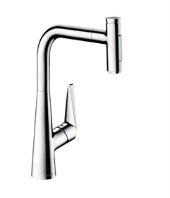 ברז מטבח נשלף טאליס S סלקט 300 כרום 73867000 HANSGROHE