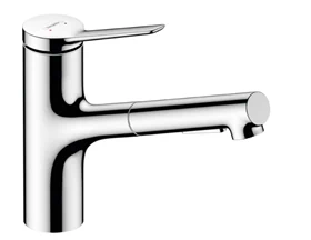ברז מטבח נשלף 150 זסיס M33 כרום HANSGROHE 74800000
