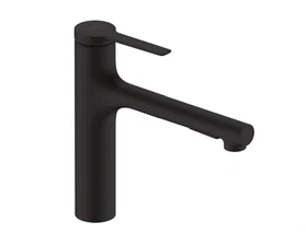 ברז מטבח נשלף 160 M33 זסיס שחור מט HANSGROHE 74801670
