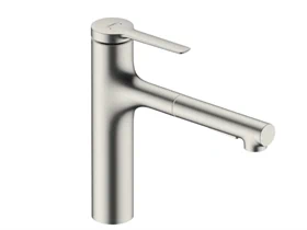 ברז מטבח נשלף 160 M33 זסיס נירוסטה HANSGROHE 74801800