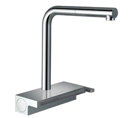 ברז מטבח נשלף כרום 73830000 Aquno select 250 HANSGROHE