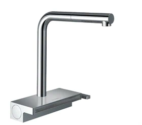 ברז מטבח נשלף כרום 73836000 - Aquno select 250 HANSGROHE
