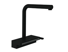 ברז מטבח נשלף שחור מט 73836670 - Aquno select 250 HANSGROHE