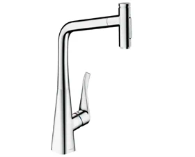 ברז מטבח נשלף מטריס סלקט פייה 33 ס"מ כרום HANSGROHE 73816000