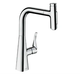 ברז מטבח נשלף מטריס סלקט פייה 24 ס"מ כרום HANSGROHE 73817000