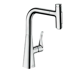 ברז מטבח נשלף מטריס סלקט פייה 24 ס"מ כרום HANSGROHE 73822000