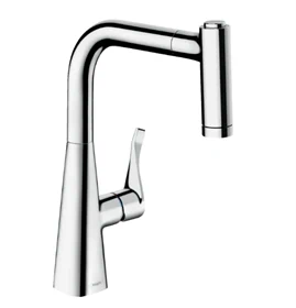 ברז מטבח נשלף מטריס 220 כרום 14834000 HANSGROHE