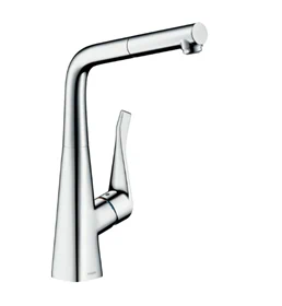 ברז מטבח נשלף מטריס 320 כרום 14821000 HANSGROHE