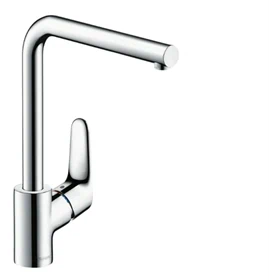ברז מטבח פיה מסתובבת פוקוס כרום 31817000 HANSGROHE