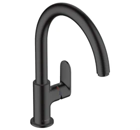 ברז מטבח ורניס בלנד 260 שחור מט 71870670 HANSGROHE