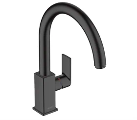 ברז מטבח ורניס שייפ 260 שחור מט 71871670 HANSGROHE