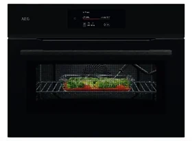 תנור משולב מיקרוגל 45 ס"מ שחור/מט ACK81701B/T AEG
