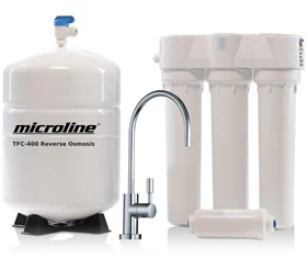 מערכת טיהור מים תת-כיורית אוסמוזה הפוכה TFC-400 Microline