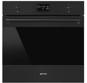 מיקרוגל משולב תנור סמג 60 גרפית מושחרת Classica SO6302M2N