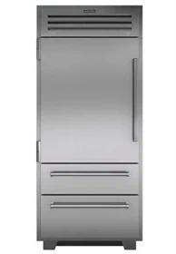 ICBPRO3650 מקרר+מקפיא תעשייתי 91 ס"מ פרו B.I נירוסטה