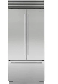ICBCL3650UFDID מקרר+מקפיא 91 ס"מ B.I דלת צרפתית נירוסטה