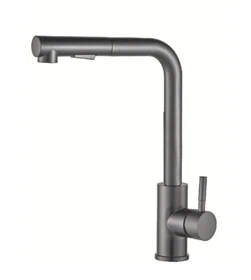 ברז מטבח נשלף 2 מצבי זרימה פיה מסתובבת ICON