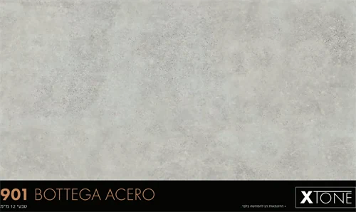 משטח פורצלן מעובד 901 Bottega Acero