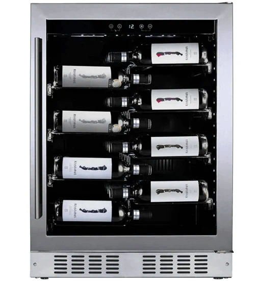 מקרר יין אינטגרלי Dunavox DAUF-40.138SS