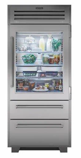 מקרר/מקפיא 91 ס”מ דלת זכ' ICBPRO3650G - SUB-ZERO PRO