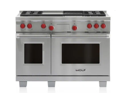 תנור כפול משולב כיריים וטפאניאקי 122 ס”מ ICBDF48450CG-WOLF