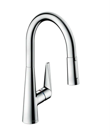 ברז מטבח נשלף טאליס S סלקט 200 כרום 72813000 HANSGROHE