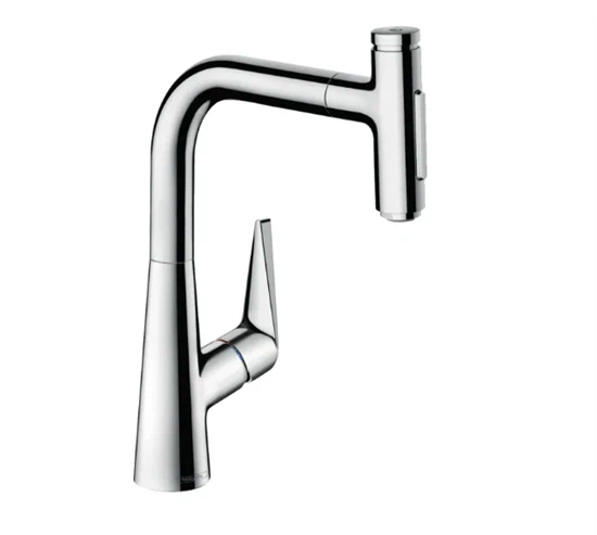 ברז מטבח נשלף טאליס S סלקט 220 כרום 72824000 HANSGROHE