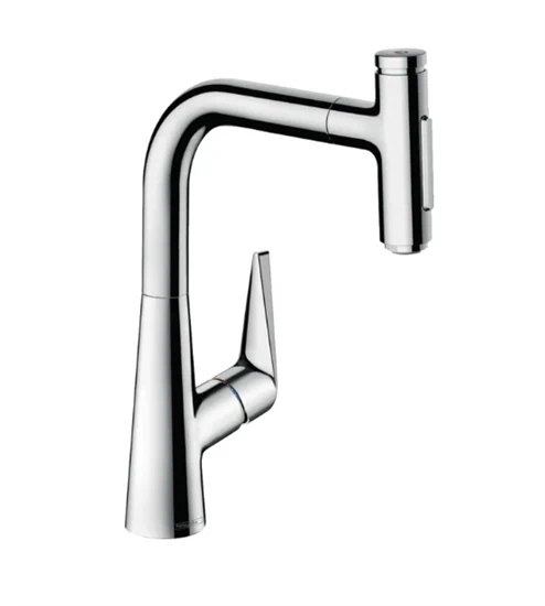 ברז מטבח נשלף טאליס S סלקט 220 כרום HANSGROHE 73868000