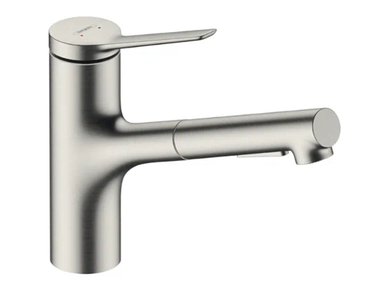 ברז מטבח נשלף 150 זסיס M33 נירוסטה HANSGROHE 74800800