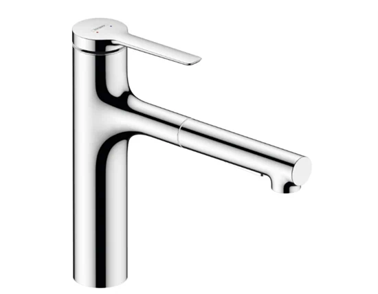 ברז מטבח נשלף 160 M33 זסיס כרום HANSGROHE 74801000