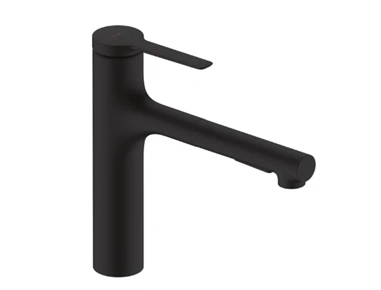 ברז מטבח נשלף 160 M33 זסיס שחור מט HANSGROHE 74801670