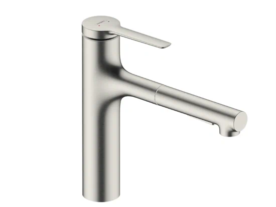 ברז מטבח נשלף 160 M33 זסיס נירוסטה HANSGROHE 74801800