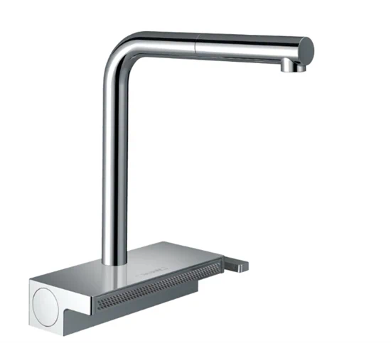 ברז מטבח נשלף כרום 73836000 - Aquno select 250 HANSGROHE