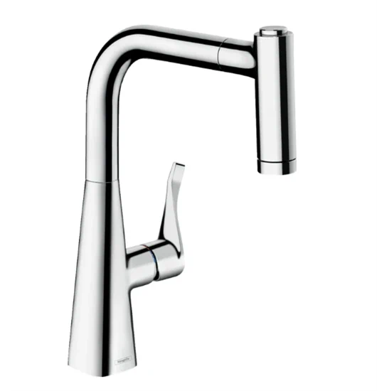 ברז מטבח נשלף מטריס 220 כרום 14834000 HANSGROHE