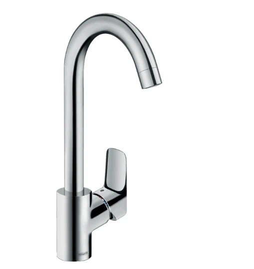 ברז מטבח עם פיה מסתובבת לוגיס 260 71835000 HANSGROHE