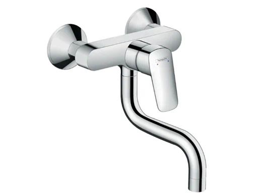 ברז קיר למטבח לוגיס עם זרוע 71836000 HANSGROHE