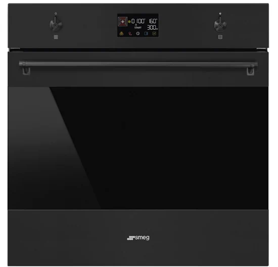 מיקרוגל משולב תנור סמג 60 גרפית מושחרת Classica SO6302M2N