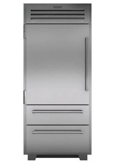 ICBPRO3650 מקרר+מקפיא תעשייתי 91 ס"מ פרו B.I נירוסטה