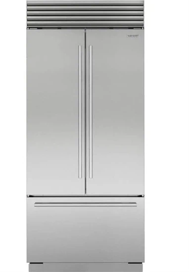 ICBCL3650UFDID מקרר+מקפיא 91 ס"מ B.I דלת צרפתית נירוסטה